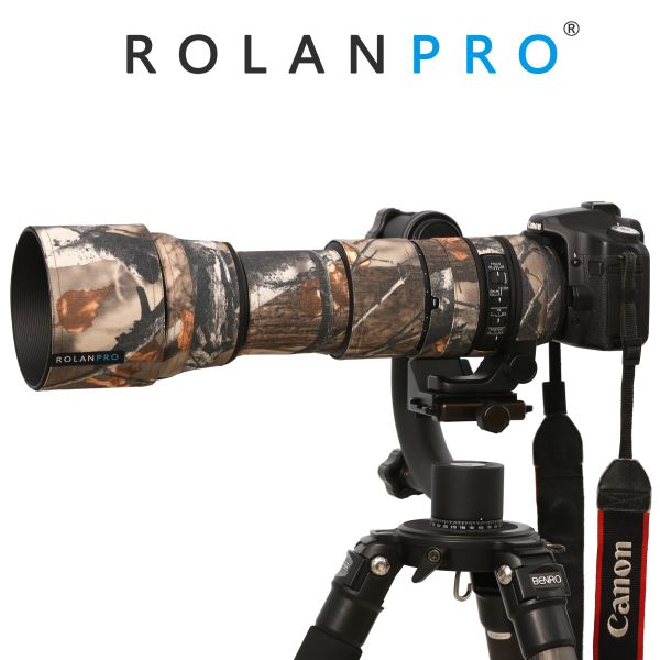 Filtros Rolanpro lente camuflage revestimento de chuva para sigma 150600mm f56.3 DG OS HSM Contemporary (AF versão) Lente Lens Sleeve