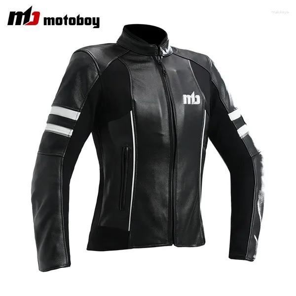 Abbigliamento per moto giacca in pelle PU Giacca per usura antivento resistente al motocross Abbigliamento protettivo Uomo per quattro stagioni abiti
