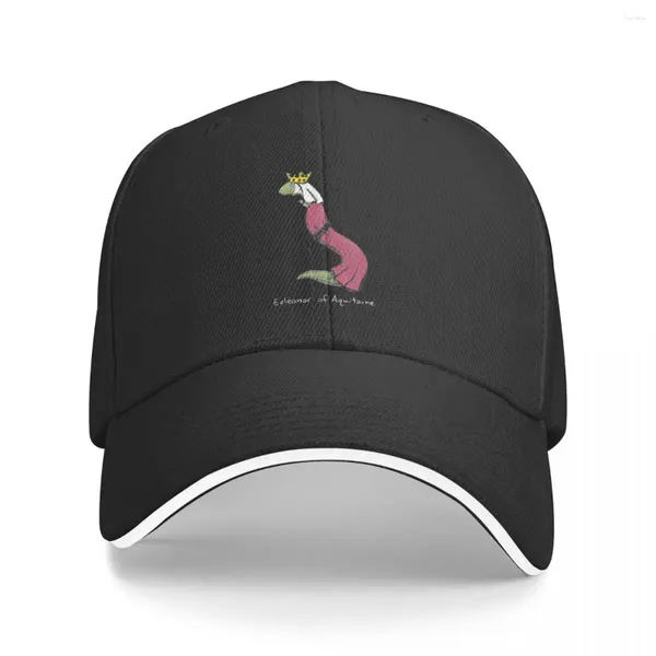 Ball Caps Eeleanor of Aquitaine White Testo Baseball Cap Dad Hat Hat Bobble Visor Men Women's