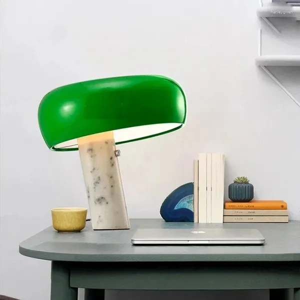 Пофы Морозы Мушрун Мраморная столовая лампа Kid Изучение светодиодное столовое столовое столовое свет.
