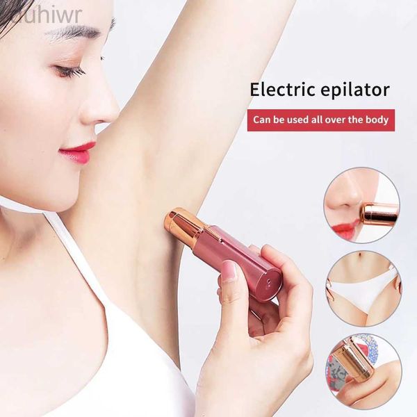 DX50 Epilator Damen Haarentferner Epilator Gesicht Haarentfernung Lippenstift Rasierer elektrischer Augenbrauen Trimmer Mini -Rasierer Epilator Haarentfernung Werkzeug D240424