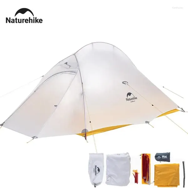 Tende e rifugi NatureHike 10d Camping Tenda Ultralight Waterproof 1 persona escursionistica per esterni per la spiaggia portatile da pesca da pesca da pesca per trekking