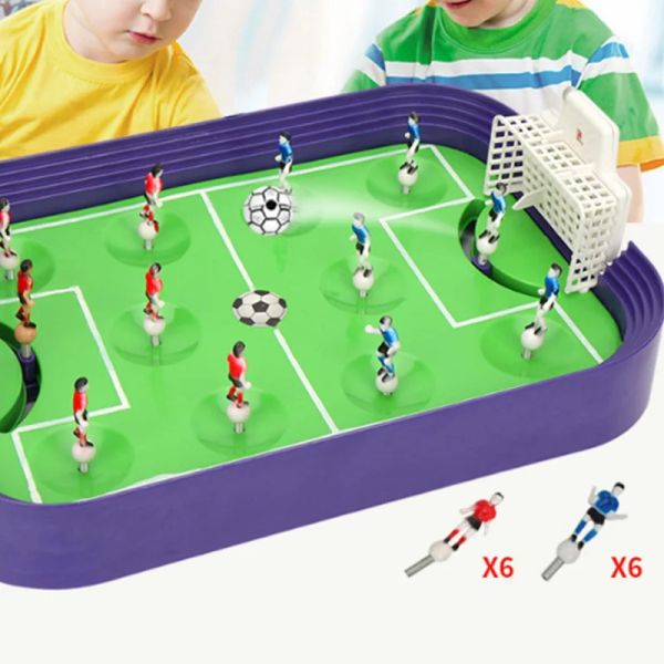 Mesas mini mesa de futebol infantil esportivo de brinquedo de brinquedo de futebol de futebol de futebol modelo de futebol infantil garotos de futebol de brinquedo divertido de pebol