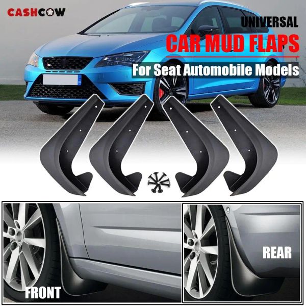 Bumpers definido Universal Mudflaps Flha de lama Guardas de lamas de lama para Seat Alhambra Altea Cordoba Exeo Ibiza Leon Toledo Mii Arona fr St St St St St St St St St St St St St St St St St St ST