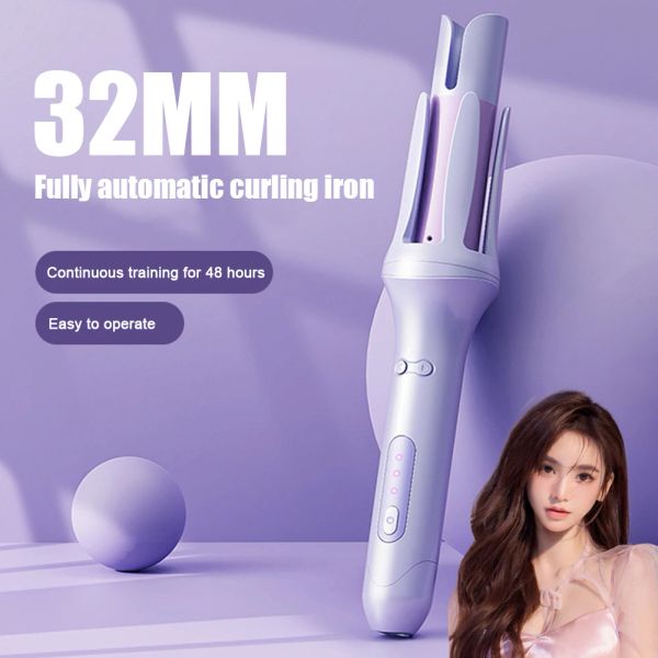 IRONS ARIA CURLER ROUTTER STRUMENTI DI STYLING CURLER ONDE CERAMIC CULLY CURLING FERRO MOPERTURA AUTOMATICA TREGEAR PER LA CURE