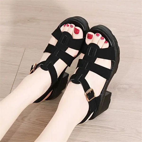 Sandálias Peep Toes Block Block Heel Luxury Woman Mule Blue Women Shoes Custom Slipper Sneakers Sport Interessor Ternis