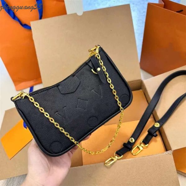 Louiseviutionbag Crossbody Umhängetaschen Louies Vution Chain Wallet Lady Luis Vittons Bag Beutel auf Buchstaben geprägte Blütenstreifen Luxusmarke Handtasche 6750