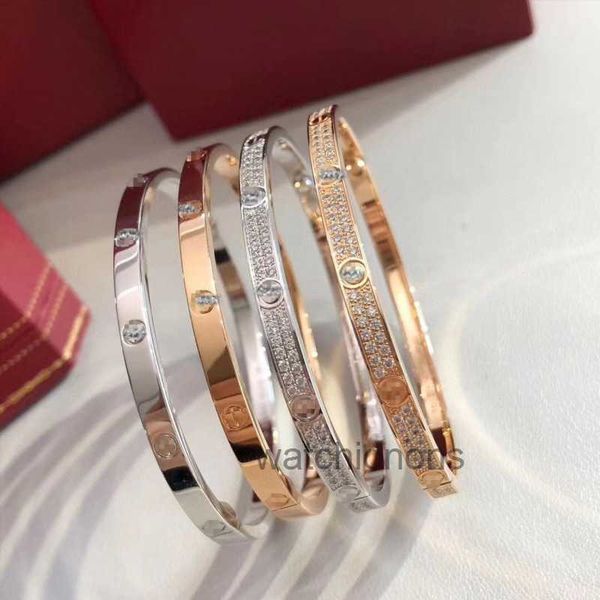 Высококачественный роскошный браслет Carter v Gold Card Home Vint Bracelet 18k Rose Gold