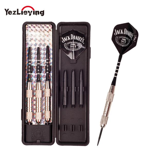 Darts 3pcs/ Box Высококачественные 21g Профессиональные дартс стальные кончики Darts бросает дротики с валы с бочки ствола бочки полета