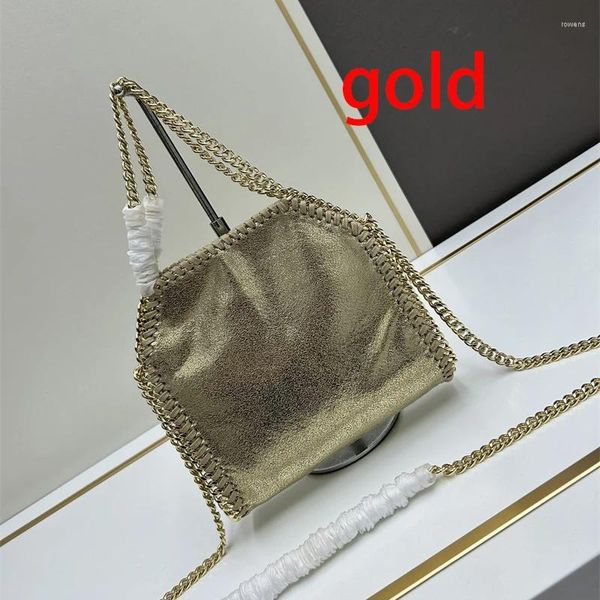 Totes Mini -Chain Shopping Bag Women Tote Soft Real Calfskin Bolsa 8809