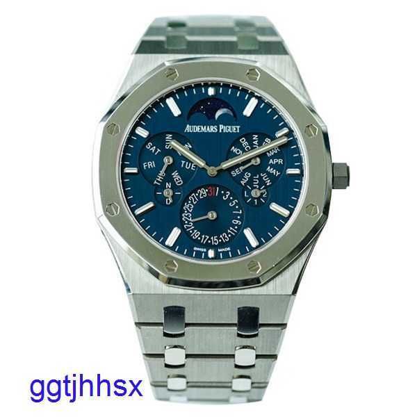 AP Classic Wrist Watch Royal Oak 26586 Otomatik Mekanik Titanyum Lüks Erkek Saat