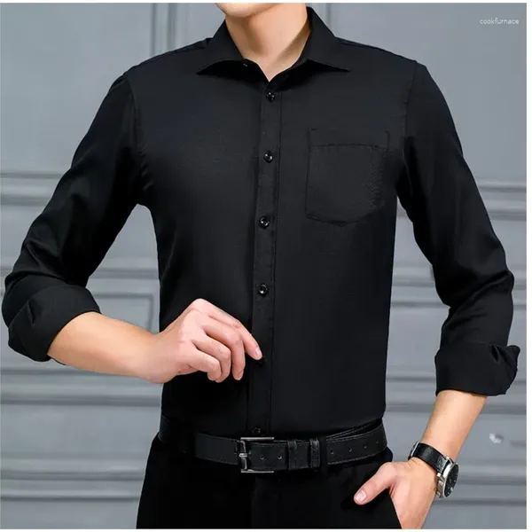 Camisas de vestido masculinas Casa fresca de marca casual camisa top