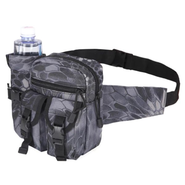 Accessoires Multifunktional Fischertasche Outdoor -Reise Taillenbeutel tragbarer Köder Taille Pack Messenger Aufbewahrungskoffer Fischerei Tackle Gear Paket