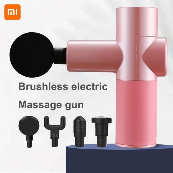 Controle Xiaomi Massage Gun Smart Electric Fascial Gun Vibration Massager Motor sem escova