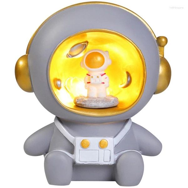 Tischlampen Astronaut kreatives Nachtlicht Vinylzubehör Home Decor Schweinehereise für Kinder Baby Geschenk