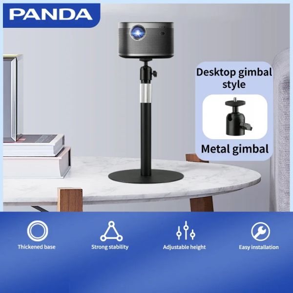 Parti Panda Zy556 Proiettore Webcam Stand Multingel universale e staffa metallica regolabile ad altezza Installazione rapida per lo spettacolo dal vivo