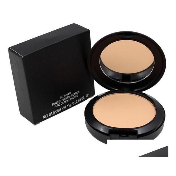 Face Powder Makeup NC NW Colori premuti con puff 15g Womens Beauty Brand Cosmetics Powders Foundation Dropse Delivery Health Otjdx