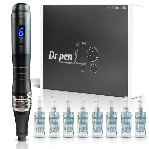 DR più recente DR M8-W/C 6Speed Wireless Wireless MTS Microneedle Derma Pen Produttore Micro Needling Therapy System Dermapen