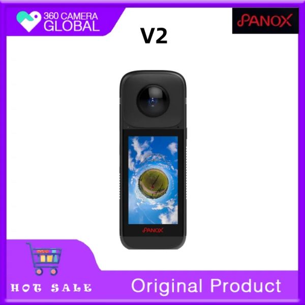 Kameras Panox V2 360 Vlog -Kamera mit 1/2 