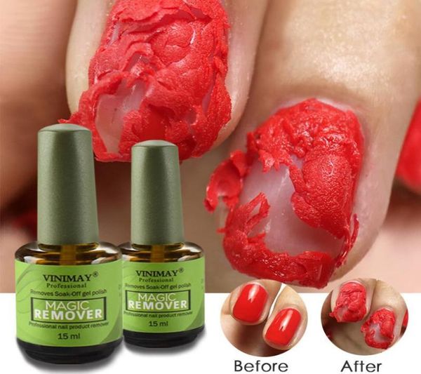 Gel de unhas 15ml Removedor mágico Mergulhe o polonês delete Primer acrílico Degreester limpo para arte Lacque6556257