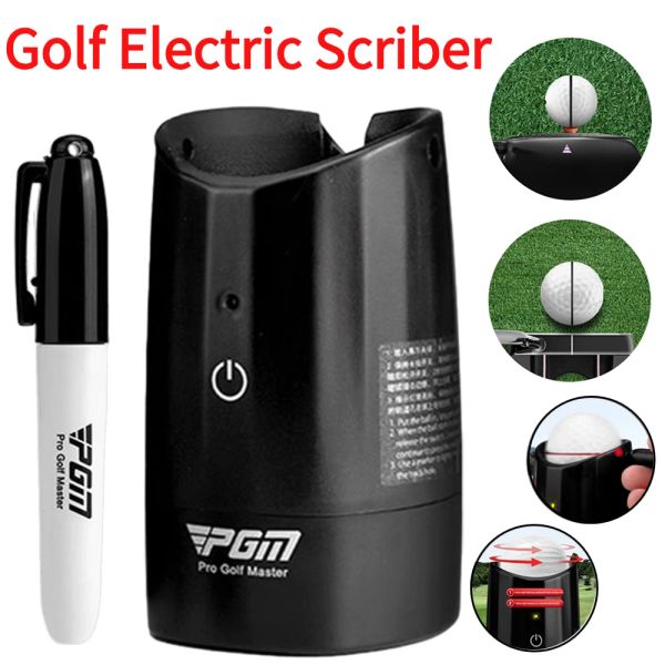 AIDS Electric Golf Ball Scriber findet Schwerkraftverteilungsleitungsspot Marker -Alignment -Werkzeug Golfball -Sciber für Golfzubehör