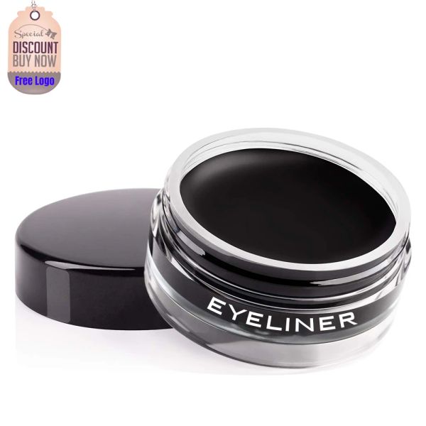 Eyeliner NO LOGO Eye Liner Cream Makeup Produttore ad alto pigmento impermeabile gel eyeliner su misura personalizzata