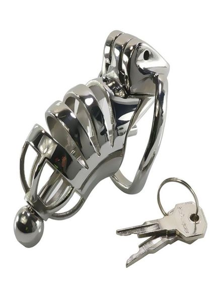 Nuovo dispositivo in acciaio CB6000/CB6000S Gabbia di cazzo con tappo uretrale Cage Penis Lock Dick Cage CBT Toys per Man CX2007318264410