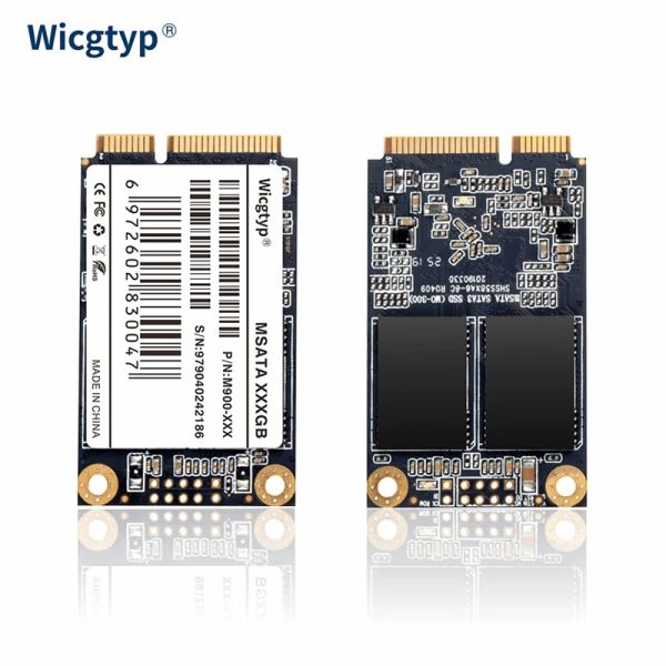 Unidades wicgtyp msata SSD 128GB 256GB 512GB SSD MSATA 1TB 2TB HD SSD Drive SATA3 MSATA Drividades de estado sólido interno para computador de laptop