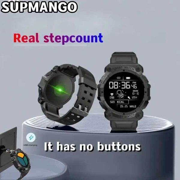 Avanços de pulso B33 Real StepCount Smart Watch Multi Function Etapa Conectada relógio inteligente para homens e mulheres adequados e Android 240423