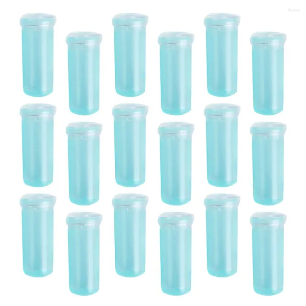 Flores decorativas 200 PCs Tubo de preservação de flores Vasos transparentes Retenção de garrafas de água plásticas