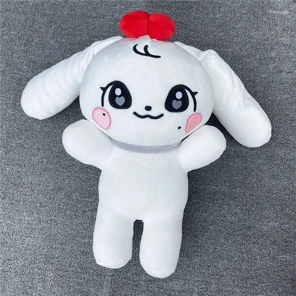 Kissen 40 cm Kpop Ive Cherry Plüsch Minive Kawaii gefülltes Puppenspielzeug Cartoon werfen Kissen S für Schlafzimmer Sofa Couch Raumdekoration