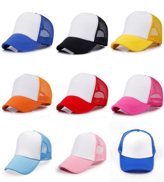 10pcslot Children Boys девочки Junior Vintage Mesh Snapback Trucker Cap Kids Baseball Hat Регулируемая весна летняя пляжная вечеринка подходит1343860