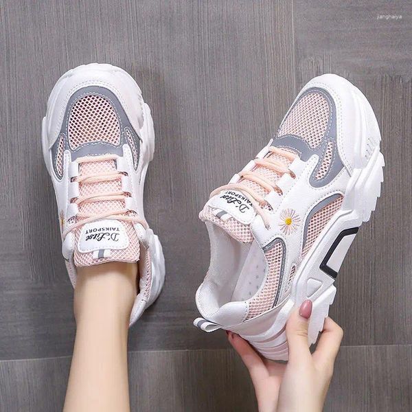 Fitness Sapne Shoes Casual Sneakers Girls School 2024 Summer for Woman confortável tamanho grande 35-43