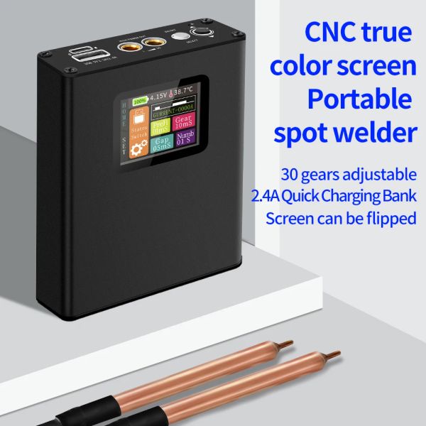 Рамки DocReate Spot Welder Hine 0,10,15 мм сварки никеля сварки Hine Digital Display Hine 18650 литийная батарея