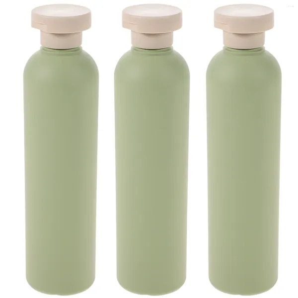 Conjunto de acessórios de banho 3 PCs Sub -garrafa de gel de chuveiro Sub para shampoo Bottles Bottles Soap loção Pacote Recipiente PE PE Simple Travel