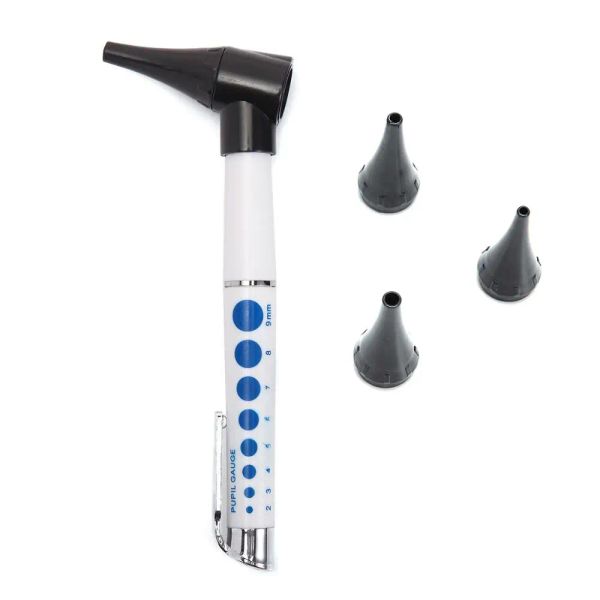 TRIMMERS Otoscopio medico Ophalmoscopio Penna Penna Nantina di aurico auricolare diagnostico Tesoro auricolare Groat set clinico Cleaner per orecchio clinico