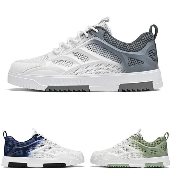 Spedizione gratuita Uomini da donna Running Scarpe Flat Comfort Free traspiratori per maschi blu verde traspirante Sport Sneaker Gai