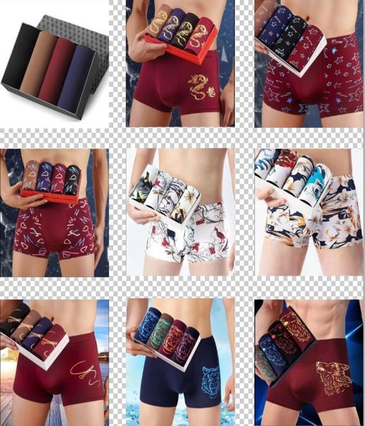 10 colorido design de roupas íntimas cuecas masculino masculino masculino masculino boxer boxer