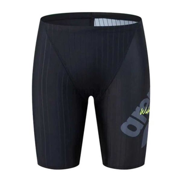 Männer Badebekleidung Sommer Herren Schwimmen Trunks Schwimm Jammer Badeanzug Shorts Athletic Training Badebekleidung Strand Strumpfhosen Kurzer Lycra Sports Surfhose D240424