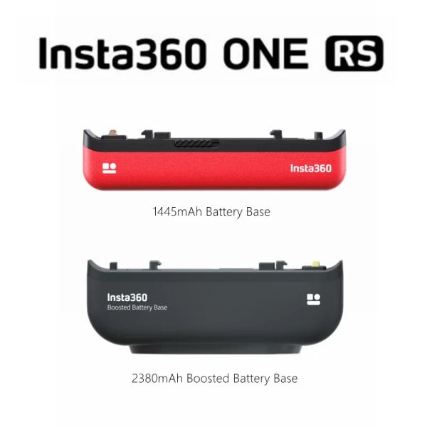 Камеры оригинал Insta360 One RS New 1445MAH модернизированная батарея / 2380 мАч повышенная база бата