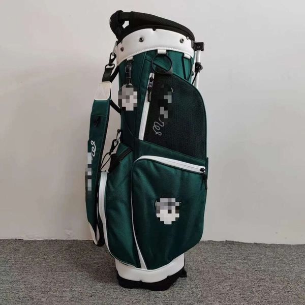 Korea malbons Golf Stand Bag 24Ss Summer New Sports Sports PU Impermeável Alta Qualidade Designer Bolsa de Golfe Balde Capéu Padrão de Logo