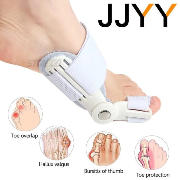 Tratamento JJYY 1PC Big osso dedo de joanete de joa de bunção de ponta do dedo do pé corretor Corrector ALIMENTE ALIME