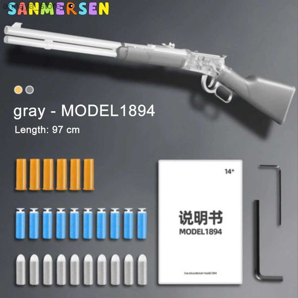 Toys de armas 98K Winchester que atiram a arma de espingarda de espingarda de tiro de bala de tiro de bala de tiro para atirar rifle de atirador de armas Nerf Airsoftl2404