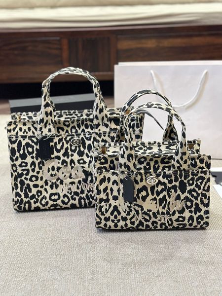 Designer Brand BrandBag Womens Leopard Pattern Lil Nas X Drop Cargo Handbag Coacn Canvas Shopping Shopping Shopping Highs di qualità Croce Body Bot