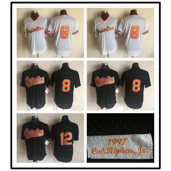 Baseball -Trikots gesticktes Trikotversion, Orioles Team Sporttraining Jersey, große Menge bevorzugter Vorzug