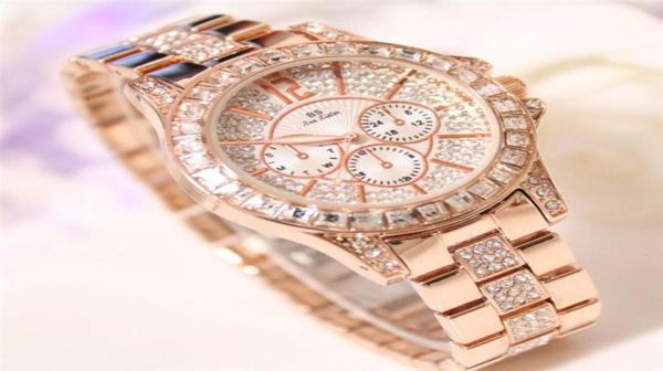 2017 Creative Women Watch The Watch Brands Gold Fashion Bracelet Watches Ladies Women Works Watch Relogio Femininos326J5006006