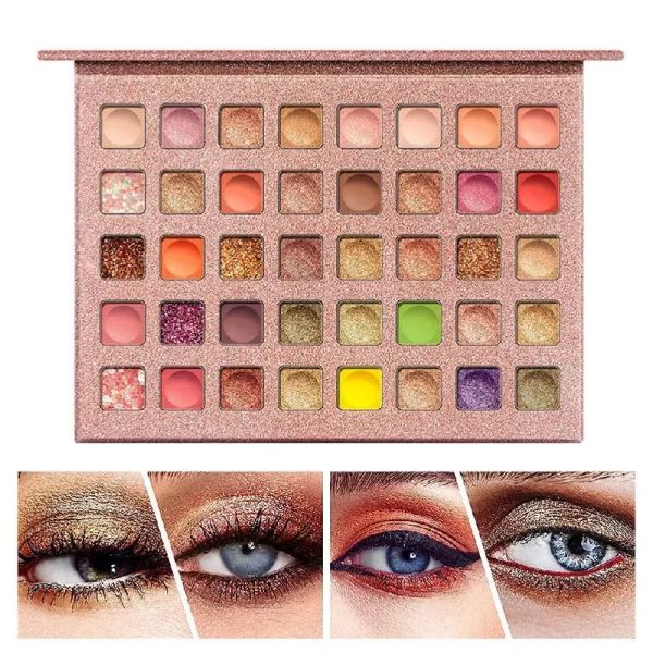 Tavolozza per ombretto ombra 40 colori ombretti per gli occhi trucco matto opaco pigmento le ombre per il trucco pallete paleta de sombras