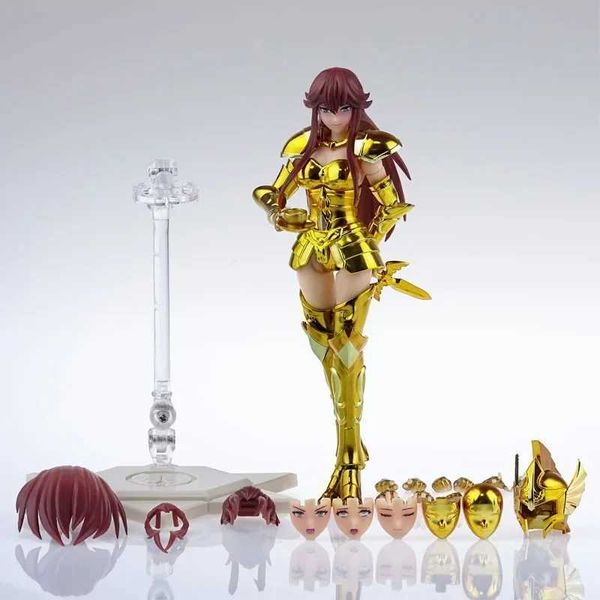 Экшн -фигуры великие игрушки/GT Saint Seiya Myth Cloth ex Gemini Cheryl Holy Contract Женщины -рыцари по модели действия зодиака в запасе T240422