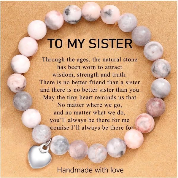 Strands Sister Best Friend Friendship Bracciale per donne Girls Birthday Christmas's San Valent's Day Gifts