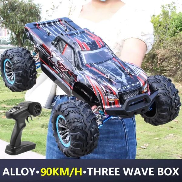 Carro Remoto de controle remoto ALTERRAIN MUITO DURO DE TRABO DE 4WD 90KM/H DRIFT RAPID 15 MINS ABSORÇÃO HIDRÁULICA DE CHOQUE 1:10 2.4G Modelo de carro RC